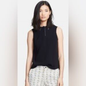 rag & bone Black Sleeveless Blouse